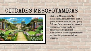 Mesopotamia at emaze Presentation