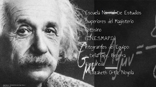 The story of Einstein at emaze Presentation