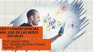 Riesgos y consecuencias del mal uso de las redes sociales at emaze ...