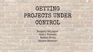 Getting Projects under Control at emaze Presentation