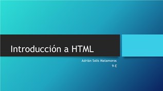 HTML at emaze Presentation