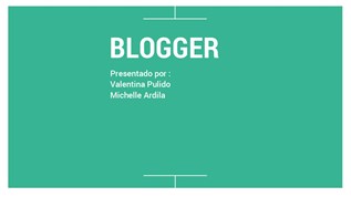 BLOGGER at emaze Presentation