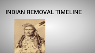 Indian Removal Timeline At Emaze Presentation