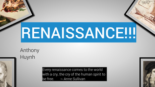 renaissance project at emaze Presentation