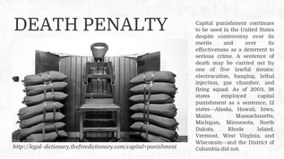 Capital Punishment at emaze Presentation