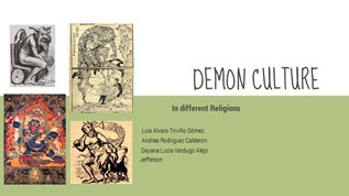 Demon Culture at emaze Presentation
