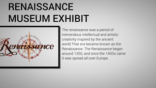 Renaissance at emaze Presentation