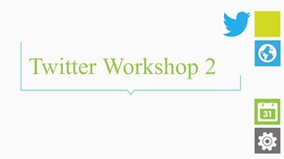Twitter Workshop 2 at emaze Presentation
