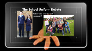 school uniform debate presentation