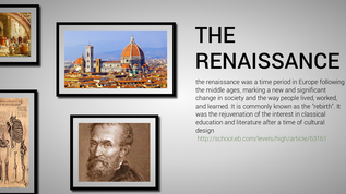 the renaissance at emaze Presentation