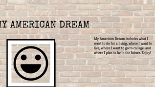 My American Dream at emaze Presentation