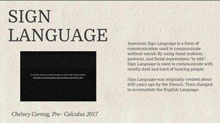 math in sign language at emaze Presentation