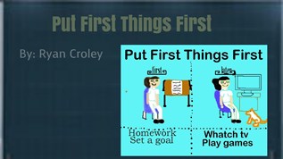 Put First Things First at emaze Presentation