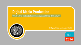 Digital Media Production at emaze Presentation
