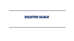 Richter scale math 3 at emaze Presentation