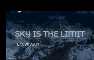 Kanye West Presentation At Emaze Presentation