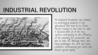 INDUSTRIAL REVOLUTION at emaze Presentation