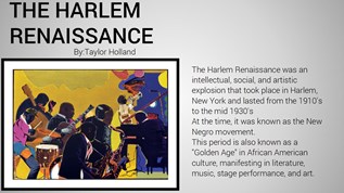 Harlem Renaissance at emaze Presentation