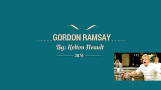 Gordon Ramsay at emaze Presentation