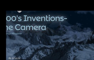 1800's Inventions- The Camera at emaze Presentation