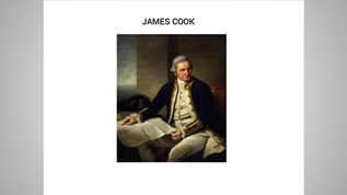 JAMES COOK at emaze Presentation
