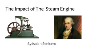The Steam Engine at emaze Presentation