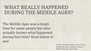 What Really Happened During The Middle Ages at emaze Presentation