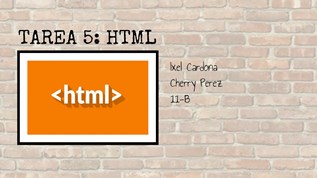 Tarea 5: HTML at emaze Presentation