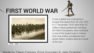 first world war at emaze Presentation