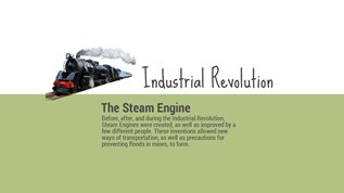The Steam Engine at emaze Presentation