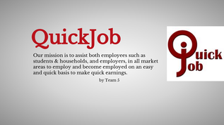 QuickJob at emaze Presentation