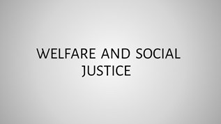 Welfare and Social Justice at emaze Presentation