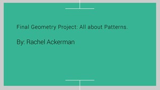 Final Geometry Project at emaze Presentation