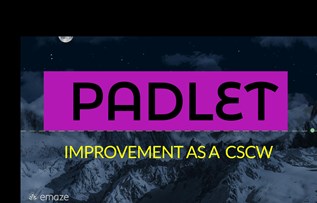 PADLET - FIRST ITERATION at emaze Presentation