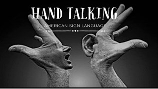 Hand talking at emaze Presentation