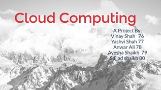 Cloud Computing at emaze Presentation