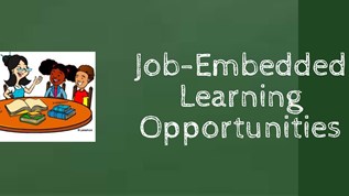 Job-Embedded Learning Opportunities at emaze Presentation