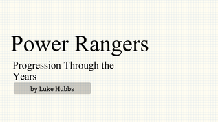 Power Rangers Analyzation at emaze Presentation