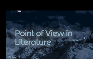 Point of View in Literature at emaze Presentation