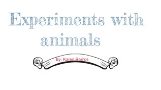 Experiments with animals at emaze Presentation