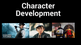 Character development at emaze Presentation