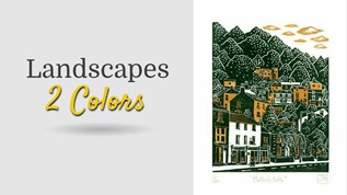 Screen Printing: 2 Color Landscape at emaze Presentation