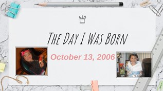 The Day I Was Born at emaze Presentation