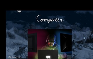 Computer at emaze Presentation