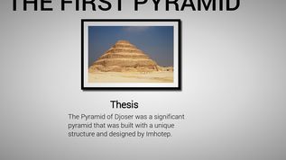 The first Pyramids copy1 on emaze