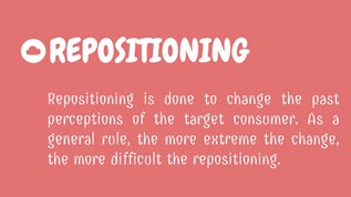 REPOSITIONING at emaze Presentation