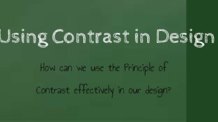 Using Contrast at emaze Presentation