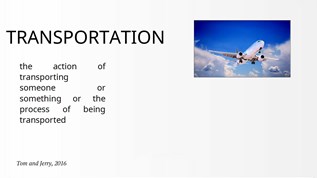 transportation at emaze Presentation