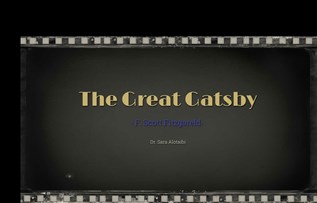 The Great Gatsby at emaze Presentation