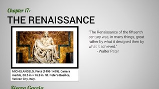 The renaissance at emaze Presentation